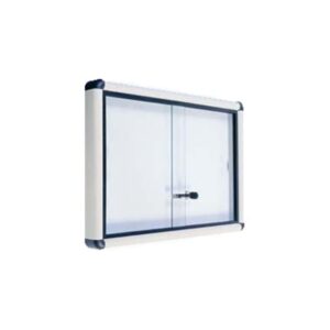 Bacheca con ante scorrevoli in vetro con serratura 150 x 7 x 100 cm By Habitat per Bambini di 2H arredi per asilo