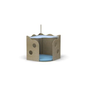 I giochi di ruolo L’angolo dei sogni Tana dotata di semicopertura e materassone By Habitat per Bambini di 2H arredi per asilo