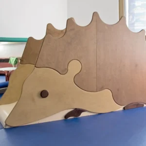 Struttura gioco polifunzionale Il riccio in legno multistrato per bambini By Habitat per Bambini di 2H arredi per asilo