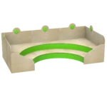 ce0211 a Pedana Tuttotondo a due gradoni_habitat per bambini by 2h srl arredi per asilo