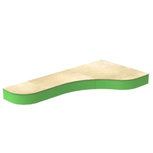 ce0311 a Pedana angolare Basic_habitat per bambini by 2h srl arredi per asilo
